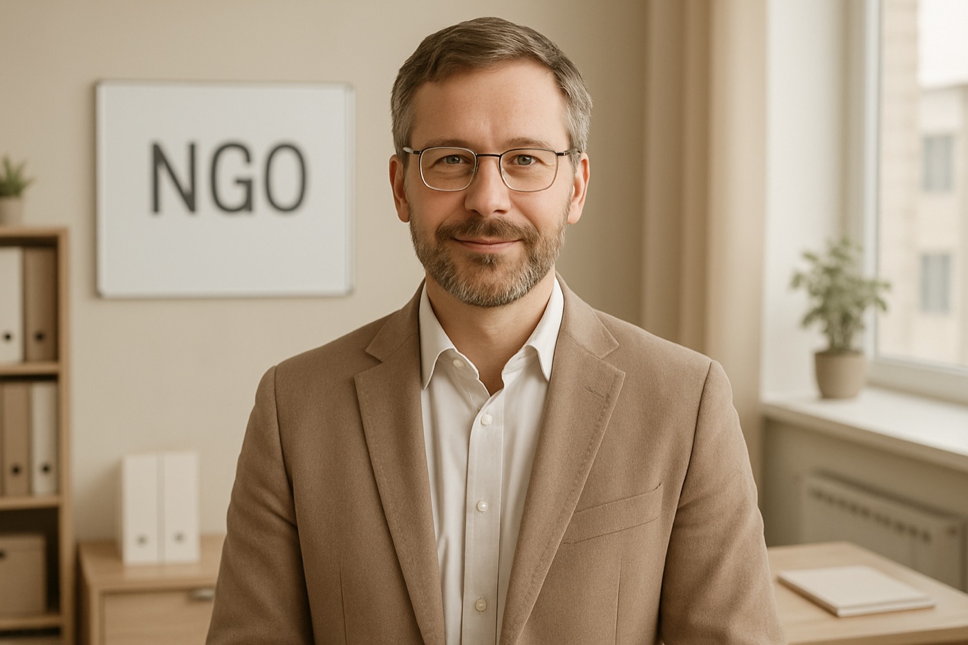 NGO-Geschäftsführerin prüft die Mission-Passung