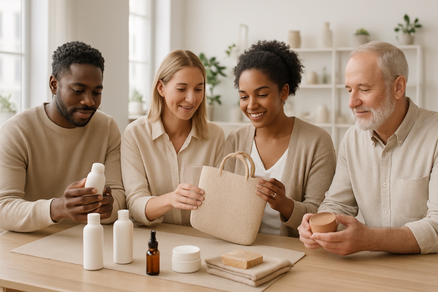 Community-Mitglieder mit kuratierter Produktauswahl
